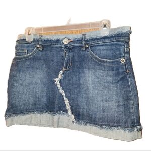 BCBGirls Size 31 Denim Mini Skirt